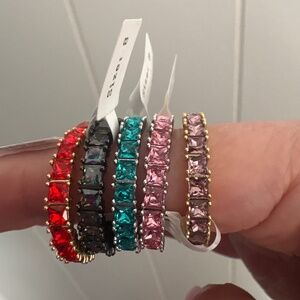 Josie Color Frost Rings